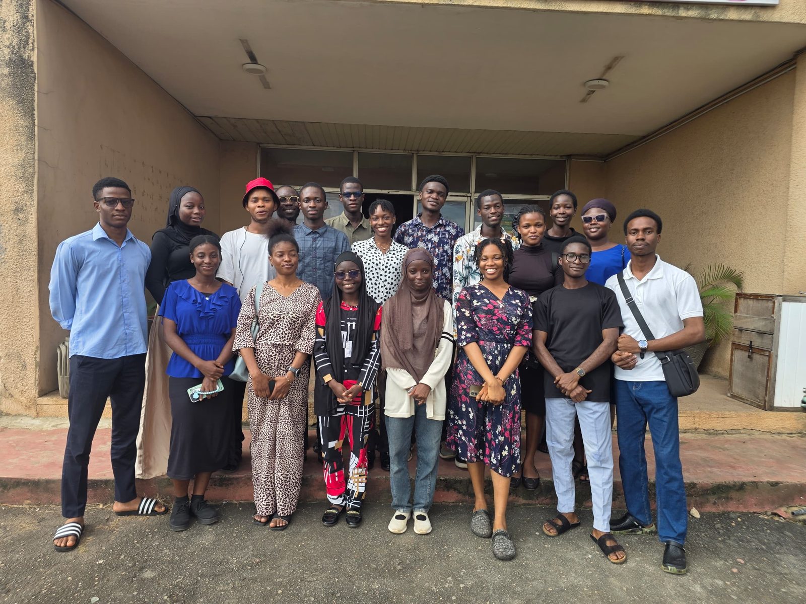 Group photo after training